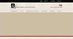 Desktop Screenshot of benjaminlawoffices.com